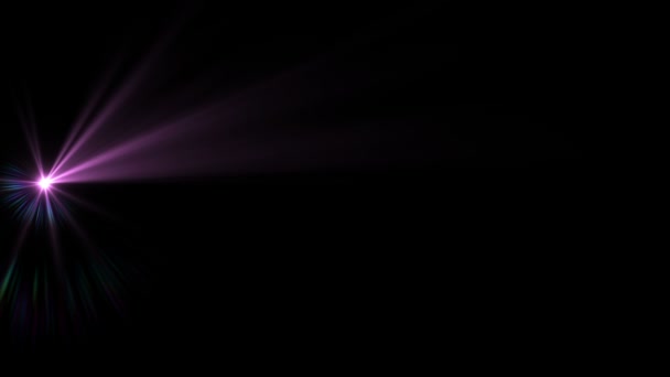 Flare lentille arc-en-ciel 