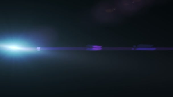 Lentille Flare avec des clignotants 