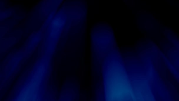 Blauw licht die stralen worden — Stockvideo