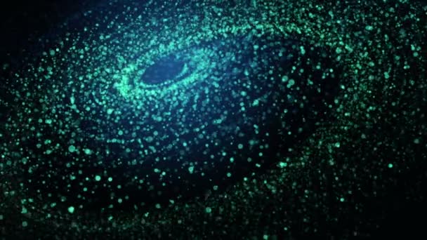 Перемещение галактического фона — стоковое видео