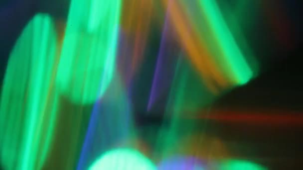 fuites abstraites de lumière en verre