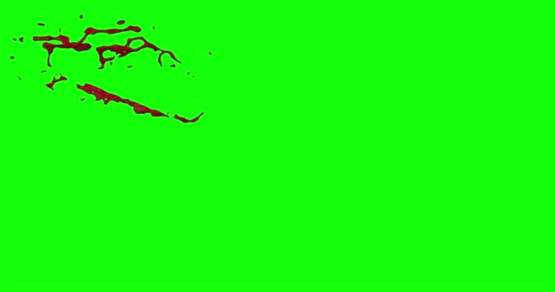 Le sang éclate au ralenti