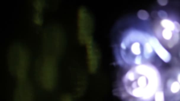 Анотація світло витоку — стокове відео