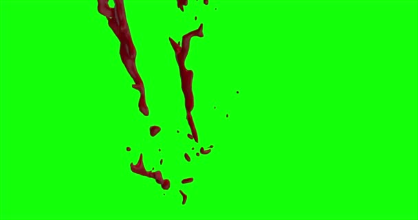 Le sang éclate au ralenti