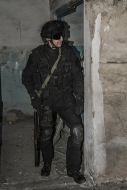 Eğitim bir askeri eğitim zemin de Rus özel kuvvetleri.