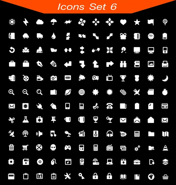 Icons Set No.06 — Stock Vector