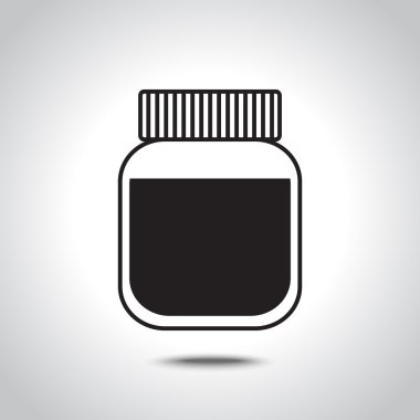 Kavanoz vektör simgesi