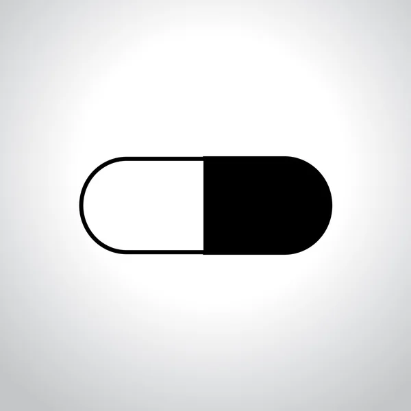 Χάπι εικονίδιο του φορέα — Διανυσματικό Αρχείο