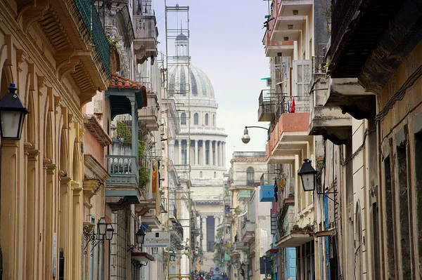 In de straten van Havana — Stockfoto