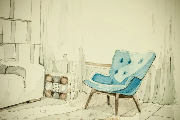 家具の異なる部分の建築図面 — ストック写真