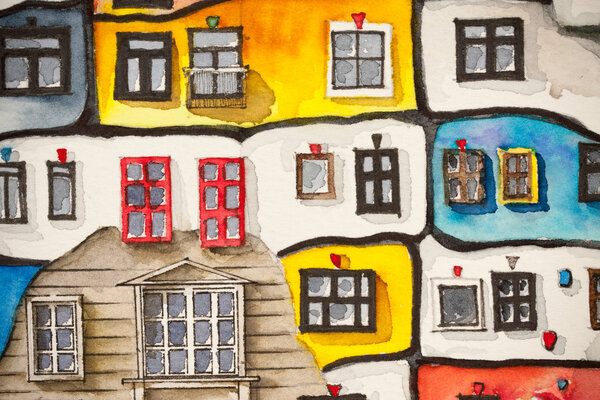 Иллюстрация общественного жилья
