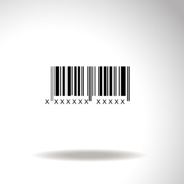 barkod vektör simgesi
