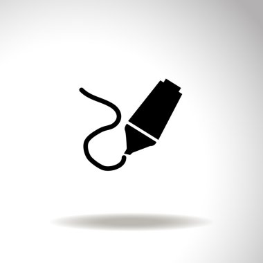 Elle çizilmiş işaretler ile vurgulayıcı