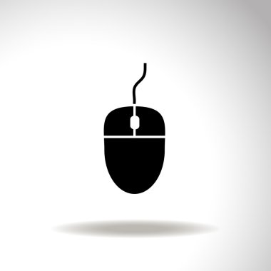 bilgisayar fare simgesi, vektör illüstrasyonu