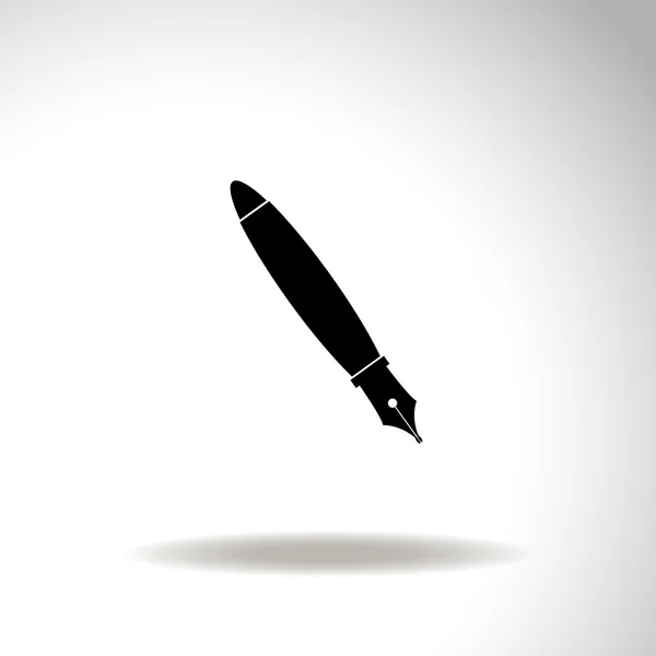 Значок ручки вектор . — стоковий вектор