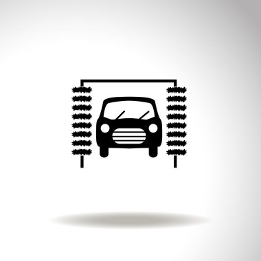 Oto yıkama simgesi.