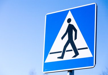 Yaya geçidi işareti.