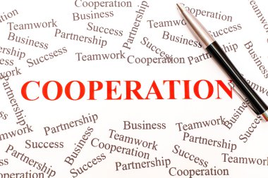 İş soyut - işbirliği.