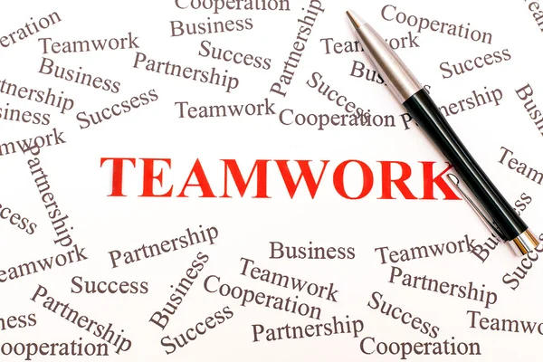 Business abstract - teamwork. — Stock Photo, Image