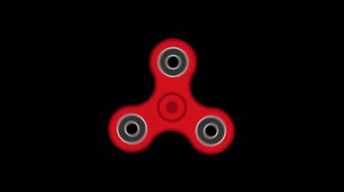 Şeffaf bir arkaplanda döngü döndürme canlandırması