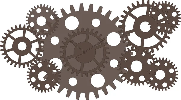 Transmission gears for designers — Stock Vector