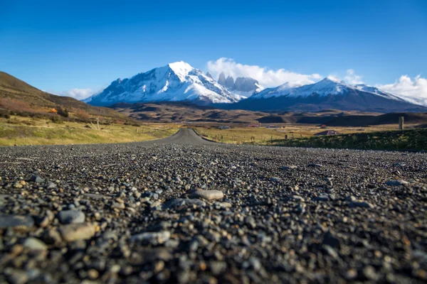 Wunderschöne Landschaft in torres del paine — Stockfoto