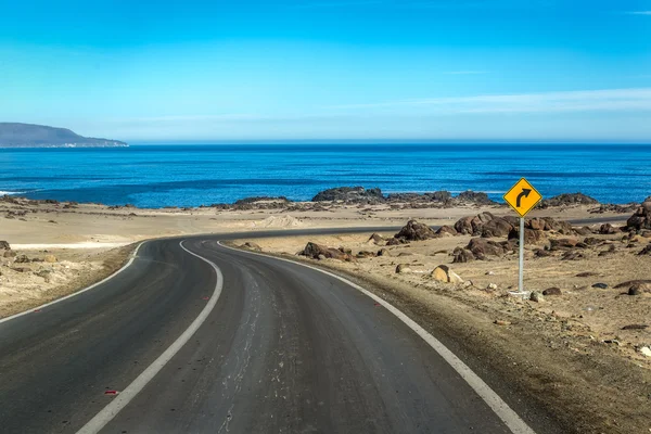 Carreteras en Bahía Inglesa — Foto de Stock