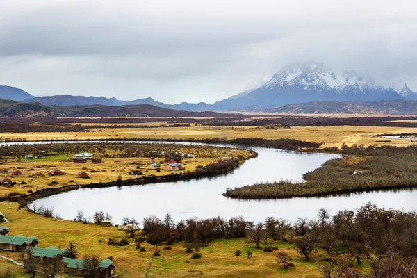 Hermoso paisaje en Torres del Paine —  Fotos de Stock