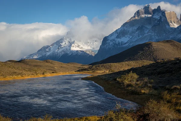 Hermoso paisaje en Torres del Paine — Foto de Stock