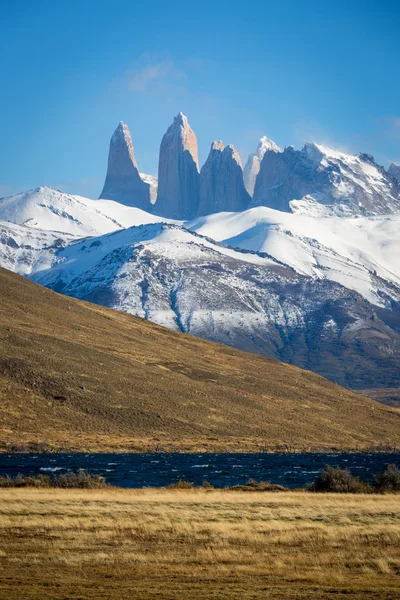 Πανέμορφο τοπίο στην Torres del Paine — Φωτογραφία Αρχείου