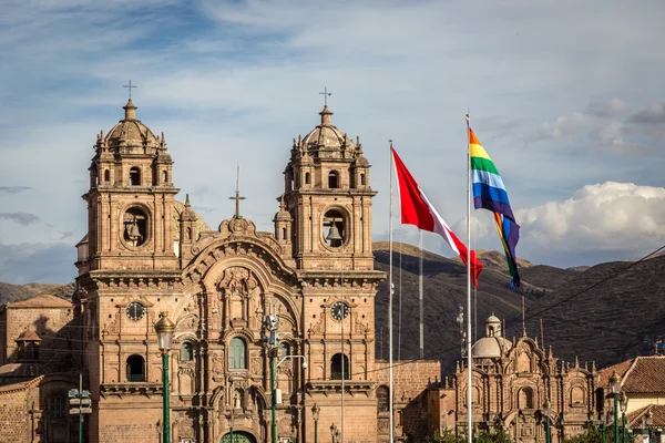 Catedral principal de Cusco dans le sud du Pérou — Photo