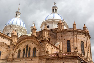 beautiful cathedral of Cuenca clipart