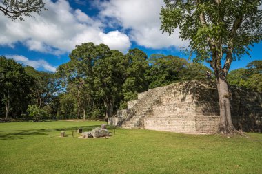 Copan Maya harabelerini gökyüzü gün