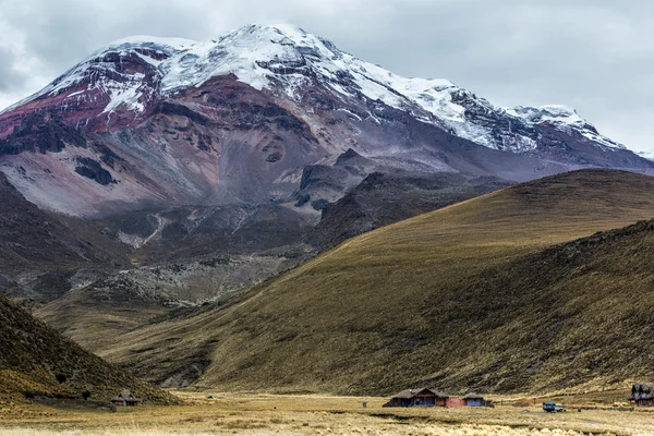 Güzel Chimborazo volkan — Stok fotoğraf