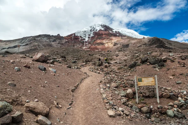 Güzel Chimborazo volkan — Stok fotoğraf