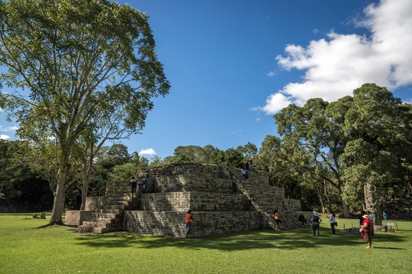 Ruinas de Copán en bonito día soleado — Foto de Stock