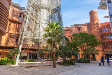 Masdar City sokaklarında