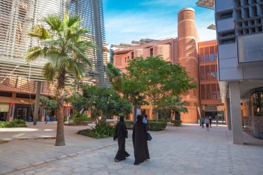 Masdar City sokaklarında
