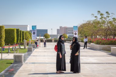 Masdar City sokaklarında