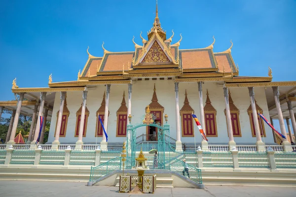 皇宫作为柬埔寨国王的官邸 — 图库照片