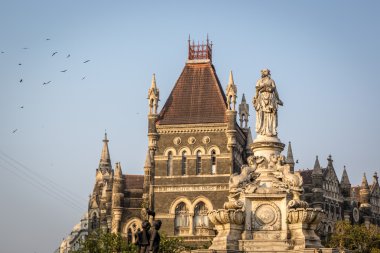 Mumbai şehir merkezinde bina Gotik