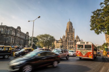 Mumbai şehir merkezinde bina Gotik