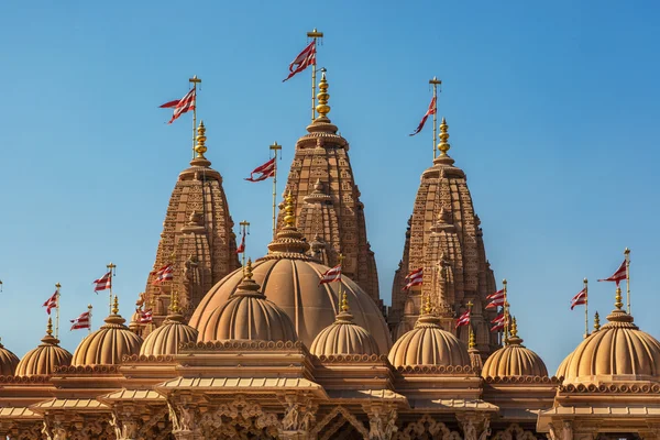 Hindu temple with blue sky — Stock Photo, Image