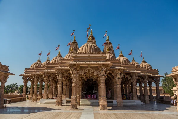 Hindu temple with blue sky — Stock Photo, Image
