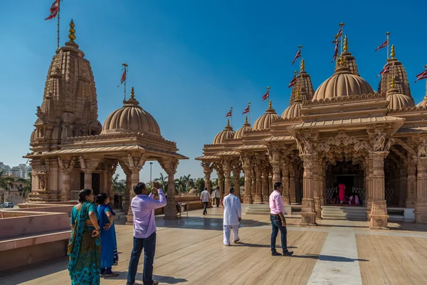 Hindu temple with blue sky — Stock Photo, Image