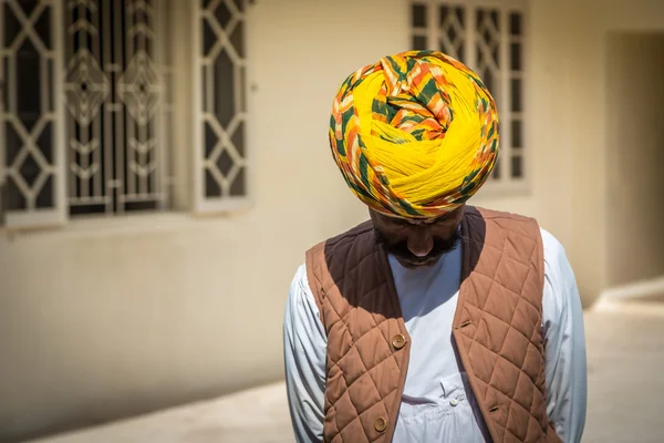 Güvenlik görevlisi Jodhpur fort içinde