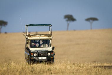 Serengeti Park'ta oyun sürüşü keyfi turistler