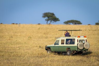 Serengeti Park'ta oyun sürüşü keyfi turistler