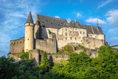 Lüksemburg Kalesi'nin güzel manzara