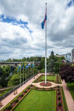 Kutup Lüksemburg bayraklı